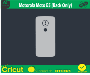 Motorola Moto E5 Plus Skin Vector Template