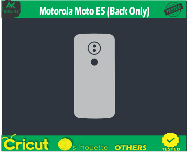 Motorola Moto E5 (Back Only)