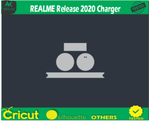 Realme Watch Charger Skin vector Template