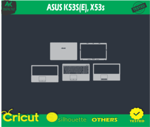 ASUS K53S(E) X53s skin templets vector