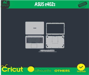 ASUS e402s skin templets vector