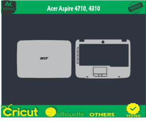 Acer Aspire 4710 4310 Skin Vector template