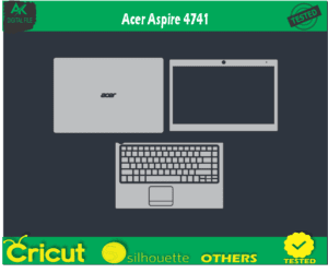 Acer Aspire 4741 Skin Vector template