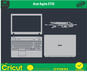 Acer Aspire 5745 Skin Vector