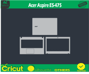 Acer Aspire E5-475 Skin Template Vector