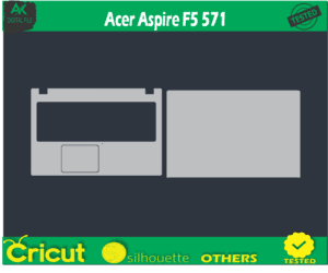 Acer Aspire F5 571 Skin Template Vector