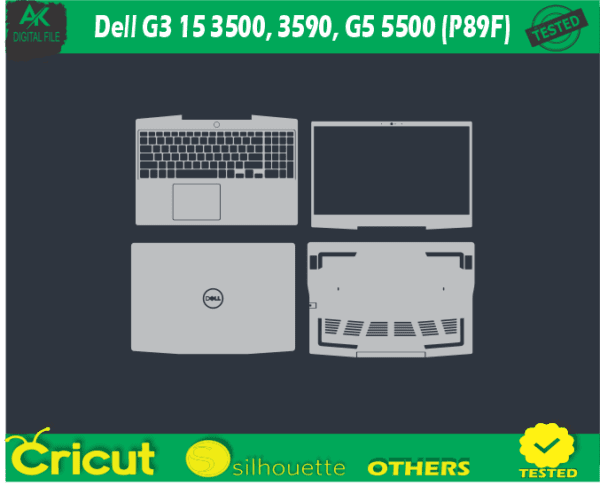 Dell G3 15 3500, 3590, G5 5500 (P89F)