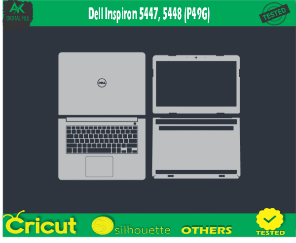 Dell Inspiron 5447 5448 (P49G) Skin Vector Template