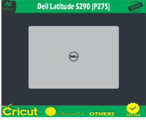 Dell Latitude 5290 (P27S) Skin Template Vector