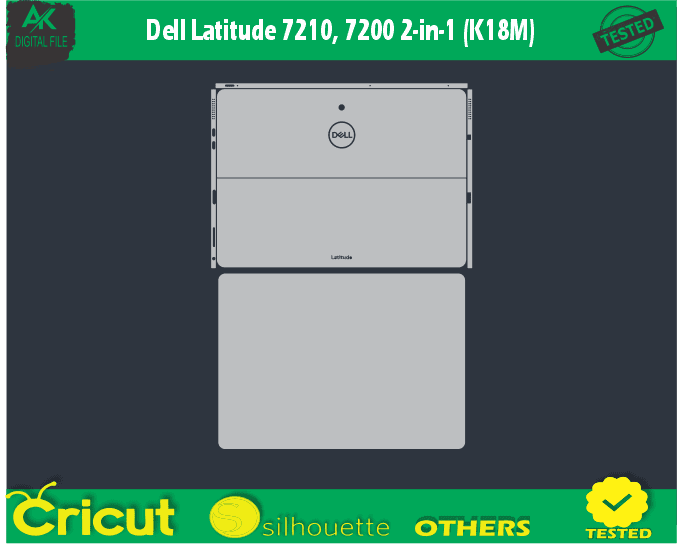 Dell Latitude 7210 7200 2 in 1 K18M AK Digital File