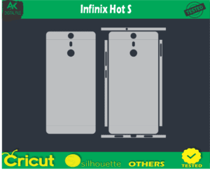 Infinix Hot S Skin Vector Template