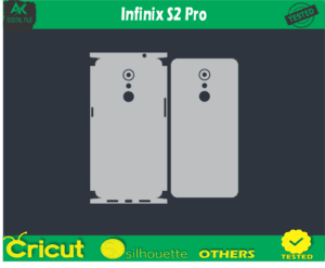 Infinix S2 Pro Skin Vector Template