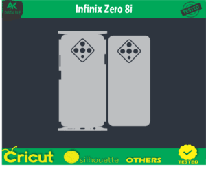 Infinix Zero 8i Skin Vector Template