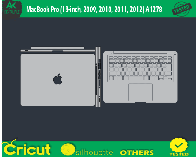 MacBook Pro (13-inch, 2009, 2010, 2011, 2012) A1278