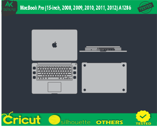 MacBook Pro (15-inch, 2008, 2009, 2010, 2011, 2012) A1286