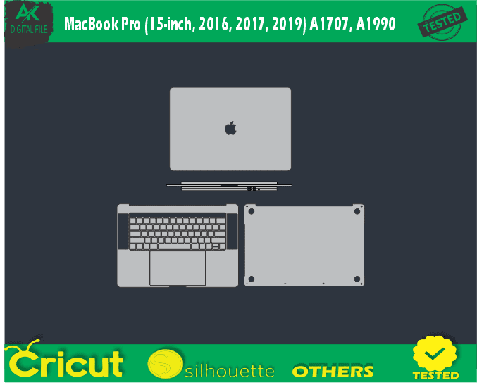 MacBook Pro (15-inch, 2016, 2017, 2019) A1707, A1990