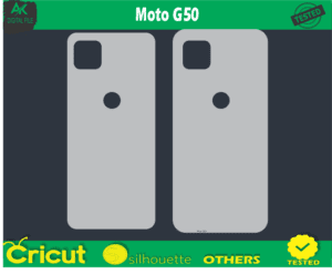 Moto G50 Skin Vector Template