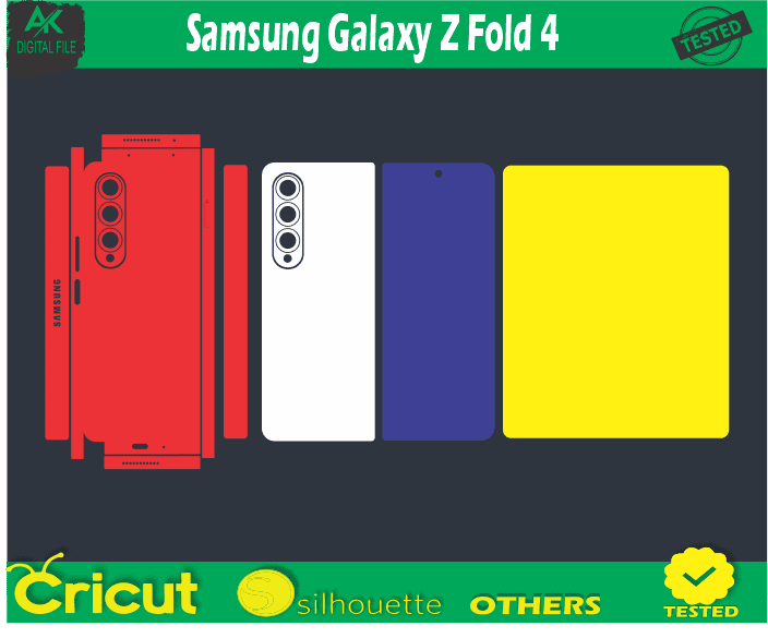 Samsung Galaxy Z Fold 4 3 AK Digital File