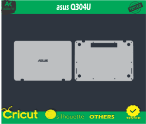 Asus Q304U skin templets vector