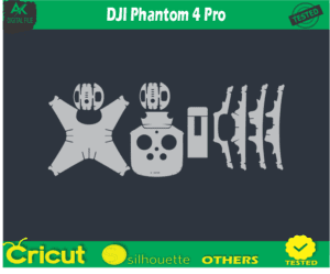 DJI Phantom 4 Pro Skin Vector Template