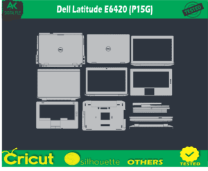 Dell Latitude E6420 (P15G) Skin Vector Template