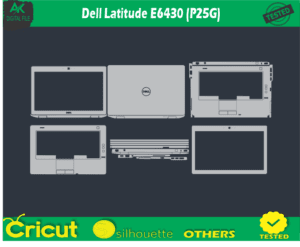 Dell Latitude E6430 (P25G) Skin Vector Template