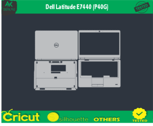 Dell Latitude E7440 (P40G) Skin Vector Template