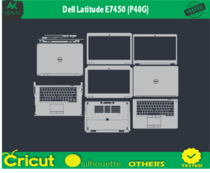 Dell Latitude E7450 (P40G) Skin Vector Template