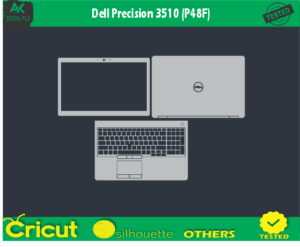 Dell Precision 3510 (P48F) Skin Vector Template