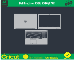 Dell Precision 7530 7540 (P74F) Skin Vector Template