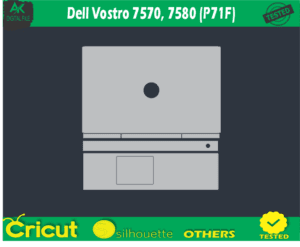 Dell Vostro 7570 7580 (P71F) Skin Vector Template