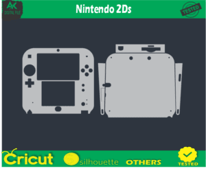 Nintendo 2Ds Skin Vector Template