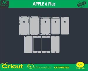 iPhone 6 Plus Skin Vector Template