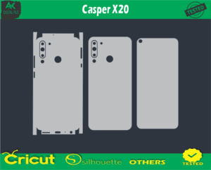 Casper X20 Skin Vector Template low price