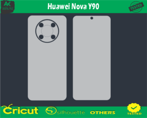 Huawei Nova Y90 Skin Vector Template low price