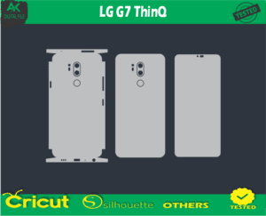 LG G7 ThinQ Skin Vector Template