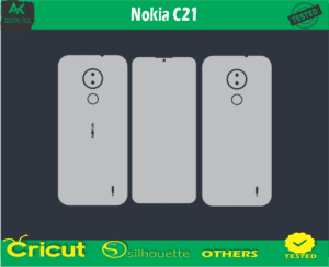 Nokia C21 Skin Vector Template