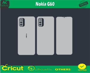 Nokia G60 Skin Vector Template