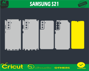 Samsung S21 Skin Vector Template