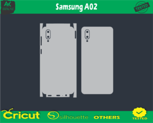 Samsung A02 Skin Vector Template low price