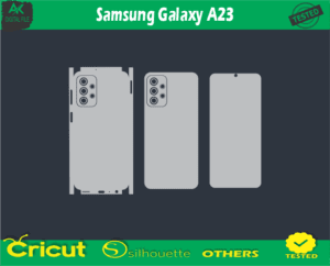 Samsung Galaxy A23 Skin Vector Template low price