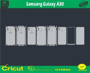 Samsung Galaxy A30 Skin Vector Template low price