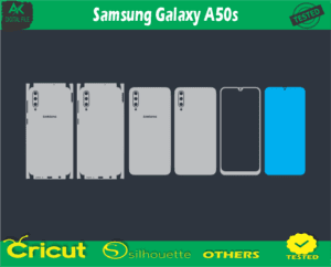 Samsung Galaxy A50s Skin Vector Template