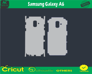 Samsung Galaxy A6 Skin Vector Template low price