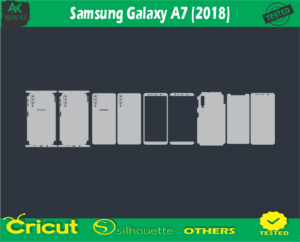 Samsung Galaxy A7 (2018) Skin Vector Template low price