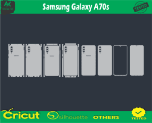 Samsung Galaxy A70s Skin Vector Template low price