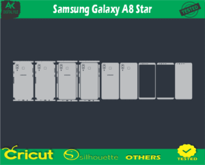 Samsung Galaxy A8 Star Skin Vector Template low price