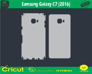 Samsung Galaxy C7 Skin Vector Template low price