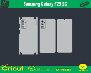 Samsung Galaxy F23 5G Skin Vector Template