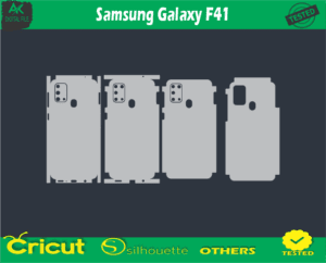 Samsung Galaxy F41 Skin Vector Template low price